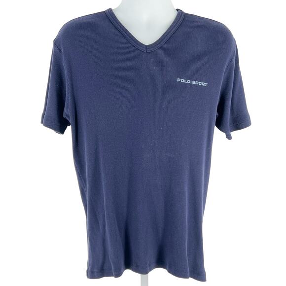 Polo Sport by Ralph Lauren Other - 90s Polo Sport ribbed v neck tshirt 1990s vintage